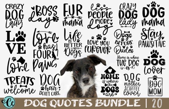 Dog Mama SVG Bundle: Graphics for Pet Crafts