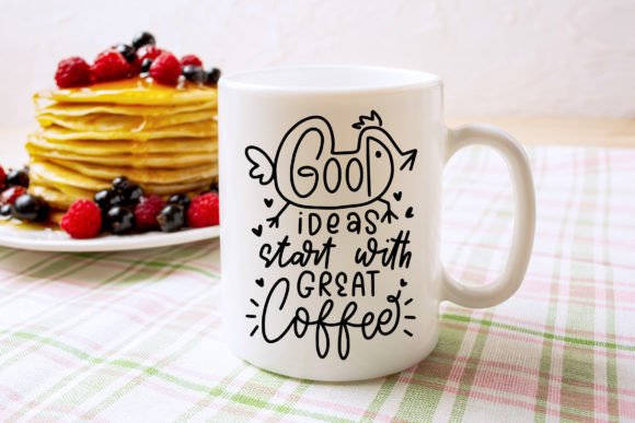 Good Ideas Start with Great Coffee SVG Review