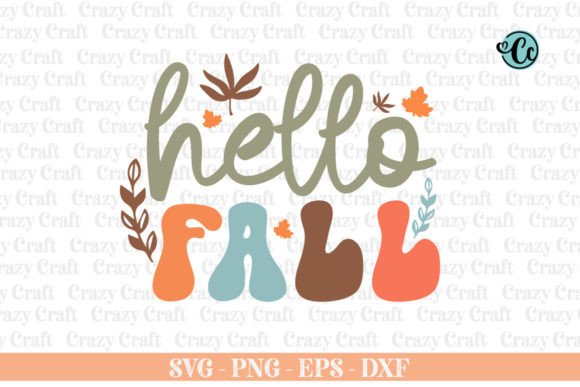 Hello Fall Retro SVG: Graphics & Crafts Review