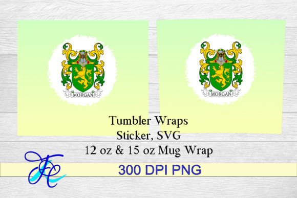 Morgan Coat of Arms Bundle: Graphics for Heritage Crafts