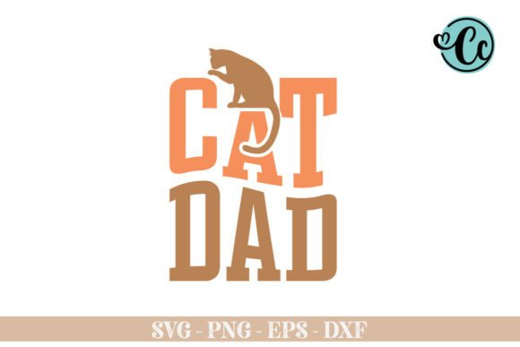 Retro Cat Dad SVG: Graphics and Crafts Review
