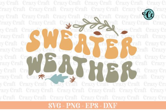 Sweater Weather SVG: Retro Graphics for Crafts